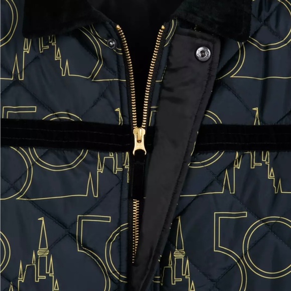 Walt Disney World 50th Anniversary Quilted Jacket for Adults - Picture 3 of 9